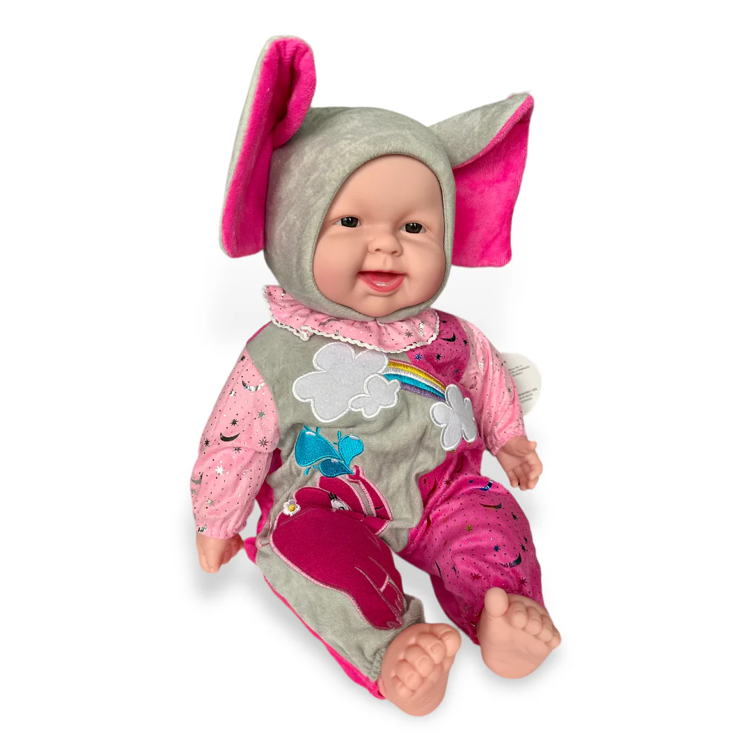 Bebé Muñeco tipo Nenuco 50 cm con Sonido y Vibración - Imagen 8