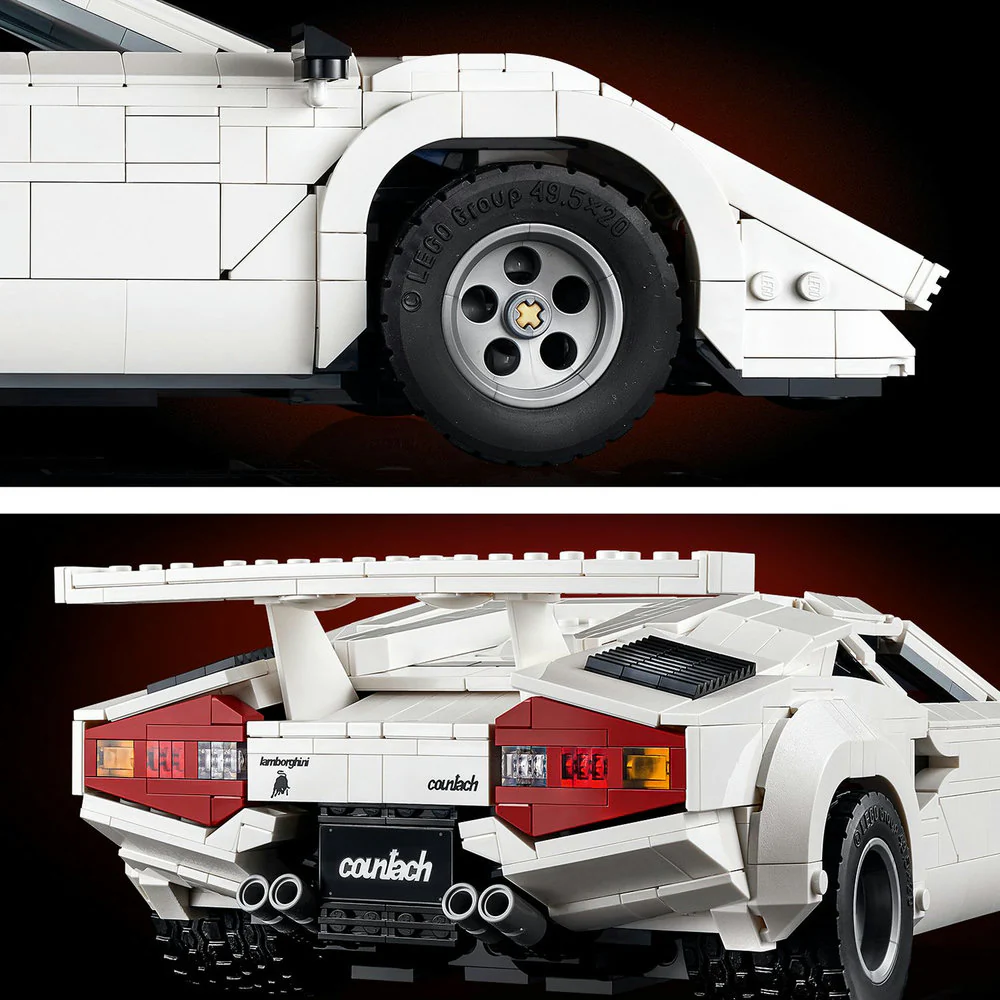 Combo Icons: Lamborghini Countach 5000 Quattrovalvole (10337) y Shelby Cobra 427 S/C (10357) - Imagen 4