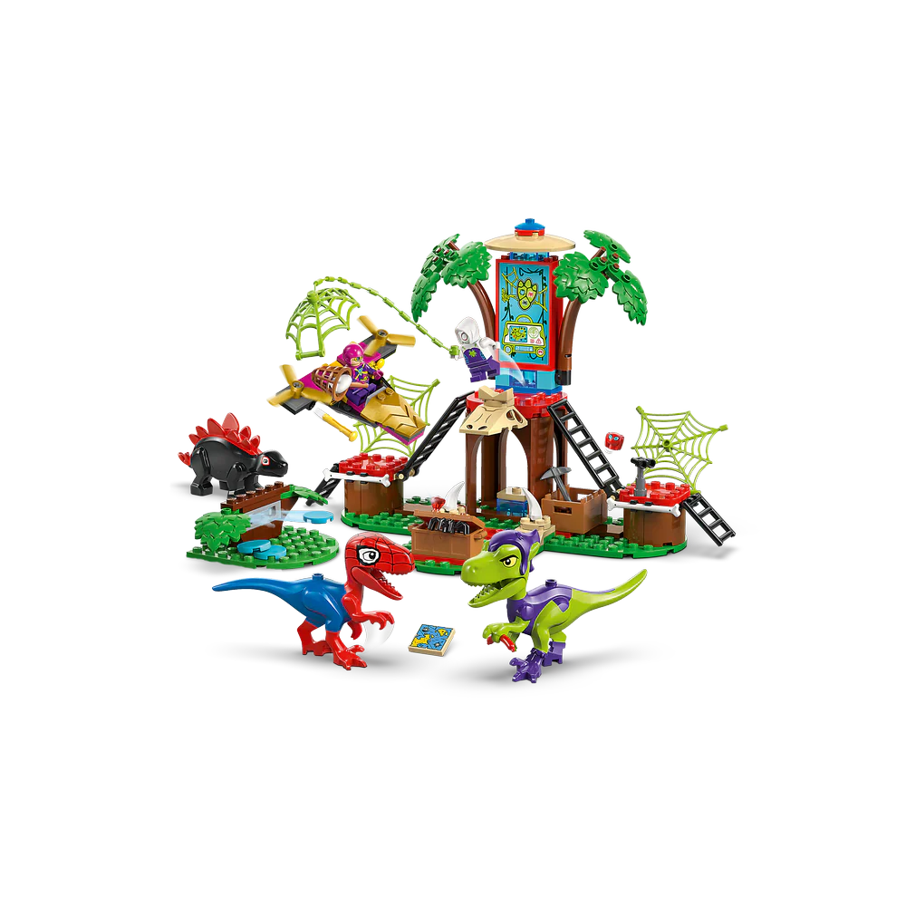 Spidey y Gobby: Batalla de Raptores en la Base de la Casa del Árbol - Imagen 7