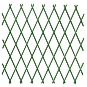 Celosia Plastica| Composicion 100% Pvc| Tutor De Plantas| Resistente| Decoracion Jardin 1x3m