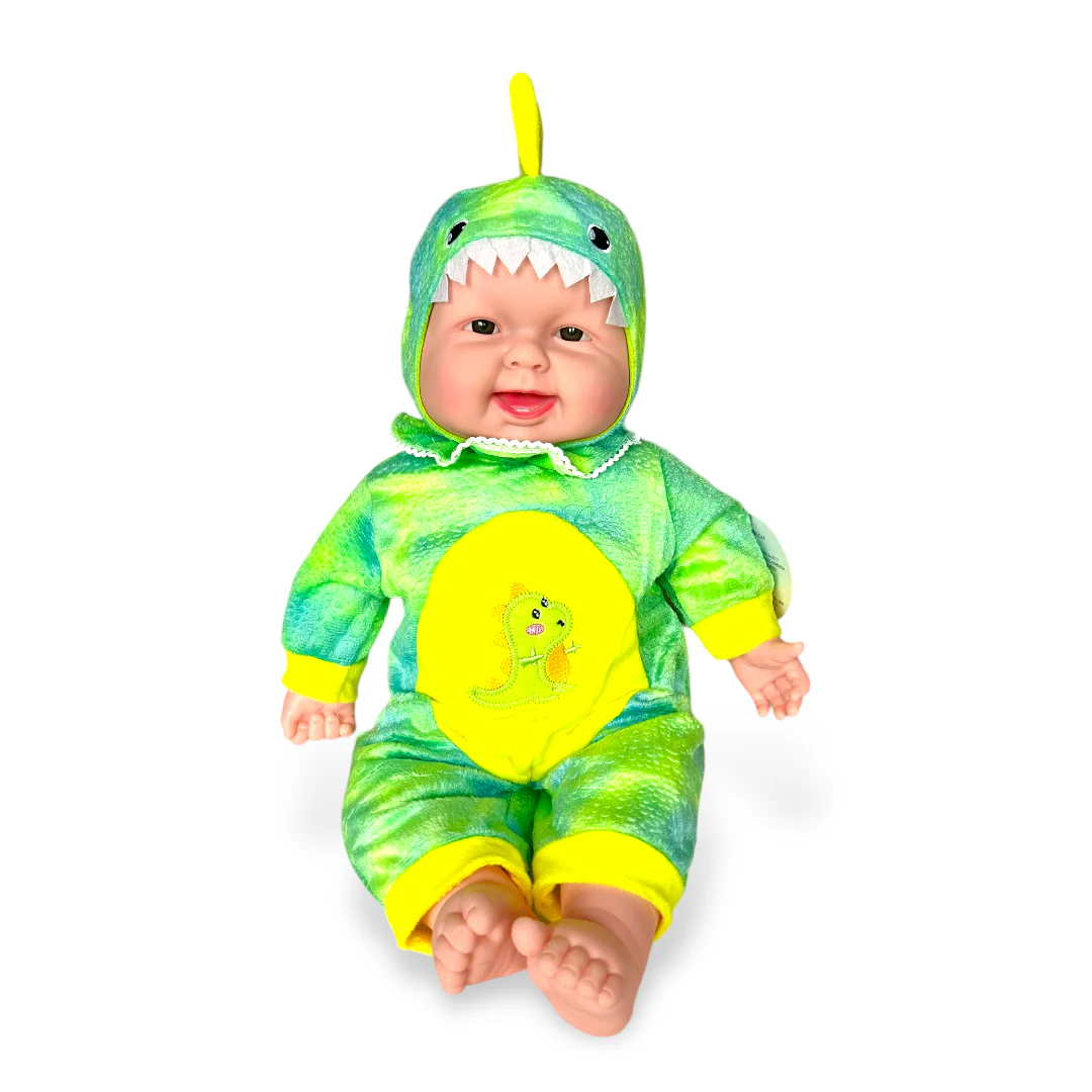 Bebé Muñeco tipo Nenuco 50 cm con Sonido y Vibración - Imagen 5