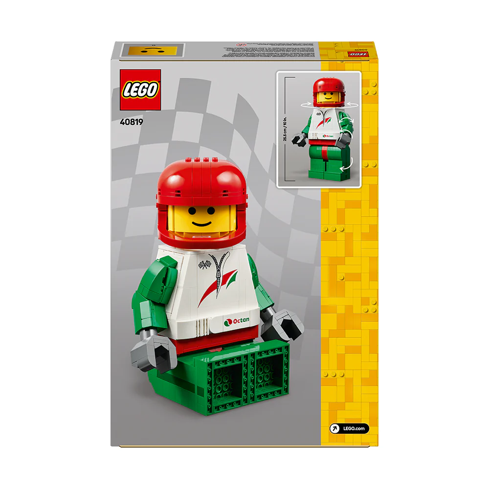 Minifigura Gigante de Piloto de Carreras - Imagen 5