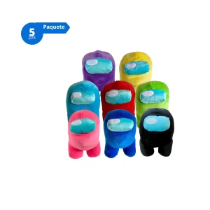 Among us Peluche 24 cm 5 Pzs Mayoreo