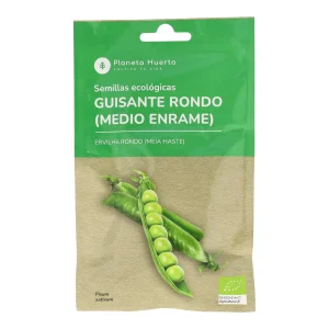 Semillas de Guisante rondo 1/2 enrame ecológicas Planeta Huerto