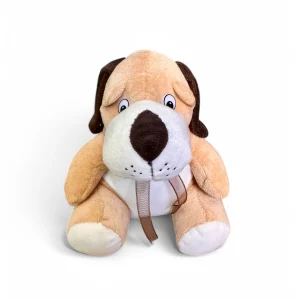 Perro Trompudo de peluche 15 cm