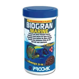 Alimento Para Peces De Acuario Marino Biogran Marine 100 Gr