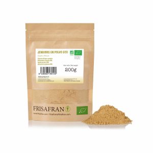 Jengibre En Polvo Ecológico | Calidad | Frisafran 200 G