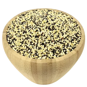 Quinoa Dúo Blanca Negra Orgánica Granel 1 Kg