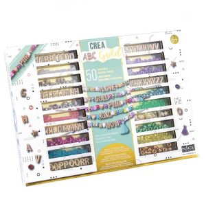 ABALORIOS PERLAS ABC SET PRECIOUS GOLD