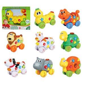 ANIMALES CON RUEDAS LUCES Y SONIDOS VARIOS MODELOS