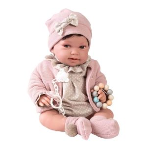 ANTONIO JUAN RECIÉN NACIDA PIPA PASEO CON MORDEDOR Y PESO REAL 42 CMS