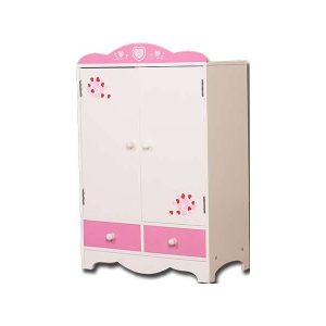 ARMARIO MUÑECAS MADERA CON CAJONES