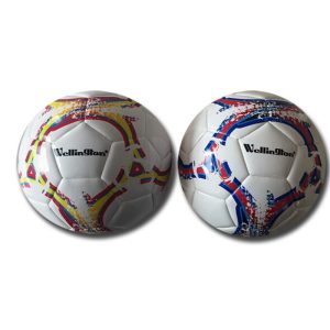 BALON FUTBOL CUERO WELLINGTON 2 MODELOS
