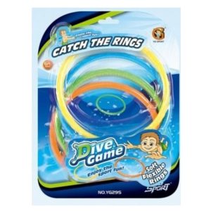 BLISTER  4 AROS COLORES PISCINA