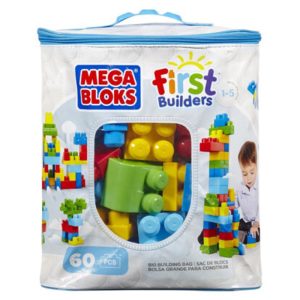 BOLSA MEGA BLOKS 60 PIEZAS CLASICA