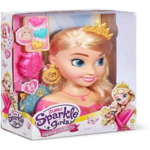 BUSTO PRINCESA SPARKLE CON  14 ACCESORIOS