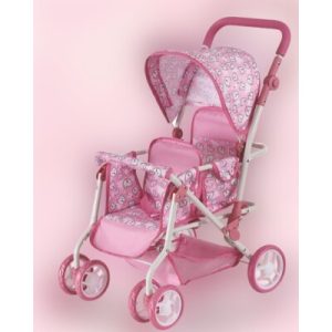 COCHECITO GEMELOS RUEDA GIRATORIA