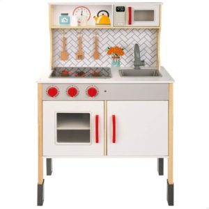 COCINA MADERA ELECTRICA 60X30X95 CMS
