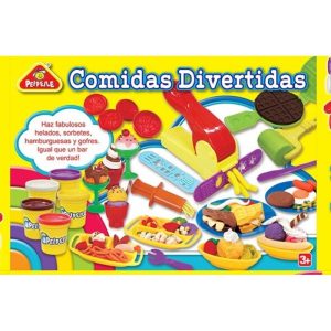 COMIDITAS PLASTILINA CON PRENSA Y 5 BOTES