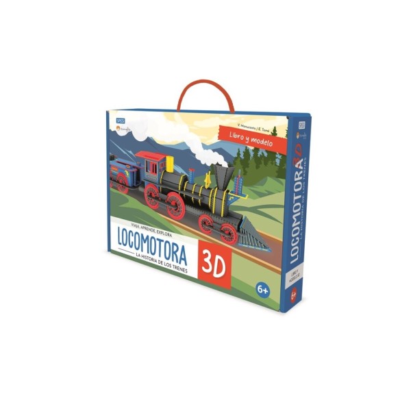 CONSTRUYE UNA LOCOMOTORA 3D