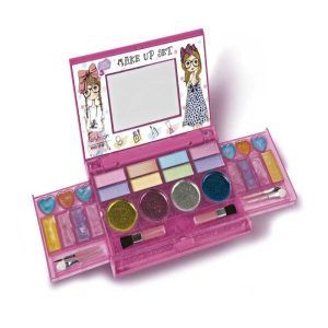 ESTUCHE MAQUILLAJE CON 2 PISOS