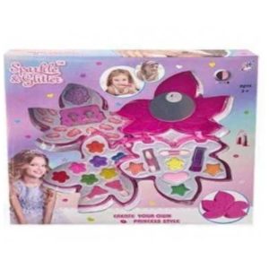 ESTUCHE MAQUILLAJE FLOR CON 3 PISOS