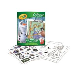 FROZEN LIBRO COLOREAR Y STICKERS