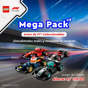 MEGA PACK x6 Autos de F1® Coleccionables