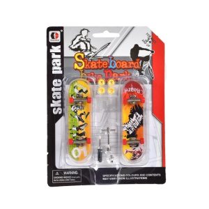 JUEGO 2 MONOPATINES DEDO CON ACCESORIOS MODELOS VARIADOS