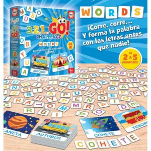 JUEGO 3,2,1 GO CHALLENGE PALABRAS