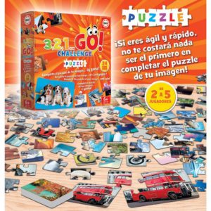JUEGO 3,2,1 GO CHALLENGE PUZZLE