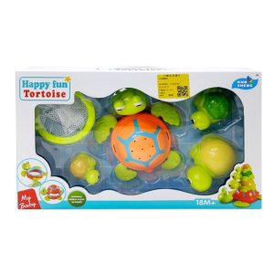 JUEGO DE BAÑO TORTUGAS CON 5 PIEZAS
