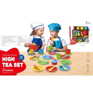 JUEGO DE MENAJE TE 35 PIEZAS COLORES