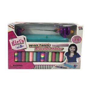 JUEGO MAQUINA HECER PULSERAS 14 COLORES