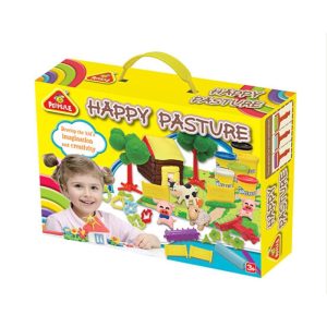 JUEGO PLASTILINA GRANJA CON 6 BOTES