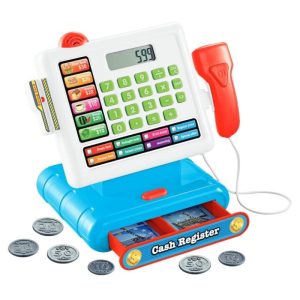 JUEGO REGISTRADORA TACTIL CON SCANER Y CESTA