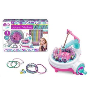 MAQUINA DE HACER PULSERAS CON HILOS COLORES