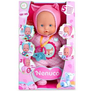 NENUCO 5 FUNCIONES BLANDITO ROSA