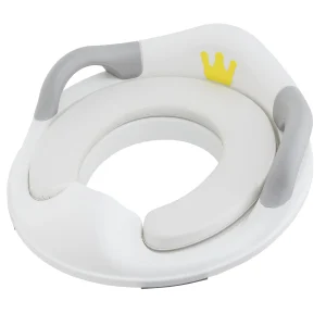 Almar Baby Adaptador wc - Asiento Reductor de Inodoro para Niños – Entrenador de Baño con Asas y Respaldo, Cojín Acolchado y Diseño Antideslizante – Universal