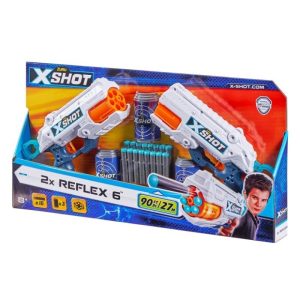 PISTOLAS REFLEX 6 DISPAROS X-SHOT