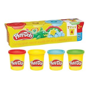 PLAY-DOH PACK DE 4 BOTES