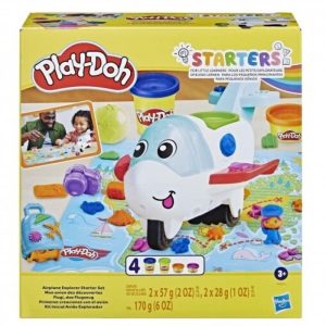 PLAY-DOH PRIMERAS CREACIONES CON EL AVION