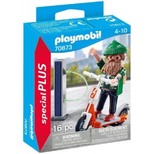 PLAYMOBIL 70873 HIPSTER CON E-SCOOTER