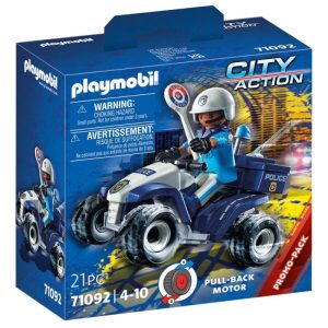 PLAYMOBIL CITY ACTION 71092 SPEED QUAD POLICIA