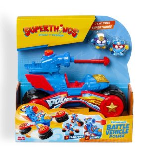 SUPERTHINGS KAZOOM BATTLE VEHICLES POLICE