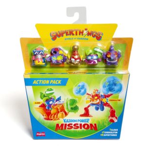 SUPERTHINGS KAZOOM POWER MISSION ACTION PACK VARIOS MODELOS