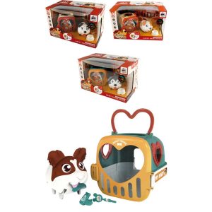 TRANSPORTIN CON PERRITO Y ACCESORIOS 3 MODELOS