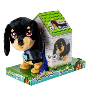 WAGGLES MI PERRITO SALCHICHA ANDA Y LADRA