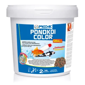 Alimento Para Peces Rojos De Estanque En Gránulos Pondkoi Color Small 2 Kg