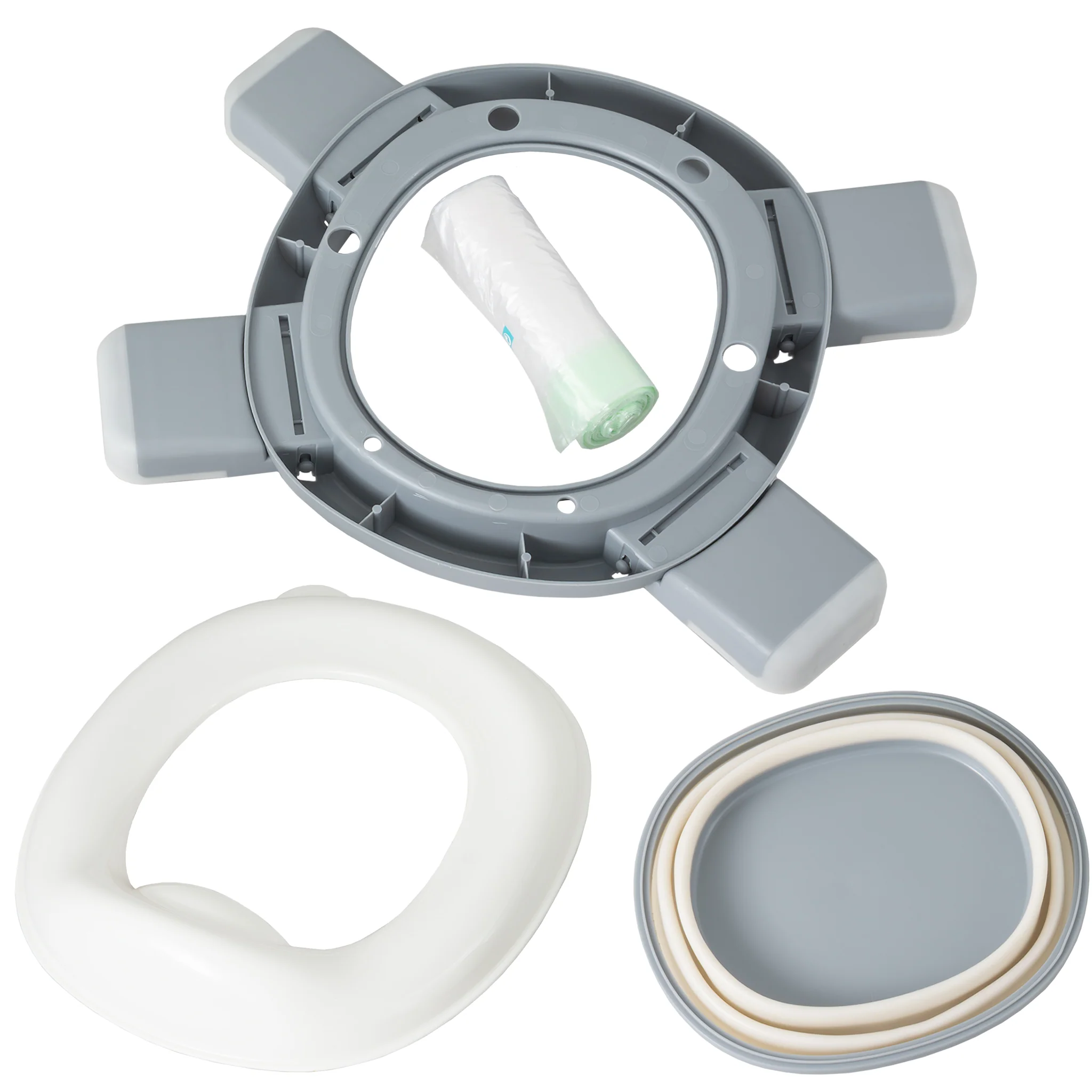 ALMAR Baby Orinal portátil reductor de wc plegable - Imagen 3